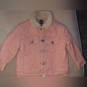 GAP Kids Light Pink Corduroy Jacket